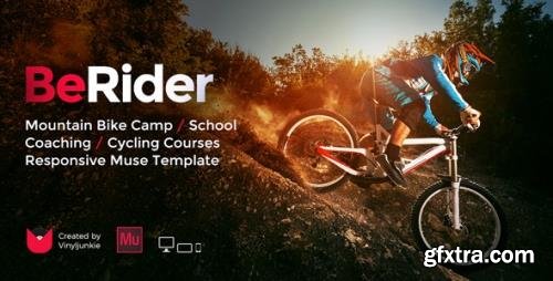 ThemeForest - BeRider v1.0 - Mountain Bike School / MTB Camp / Cycling Courses Responsive Muse Template - 19551596