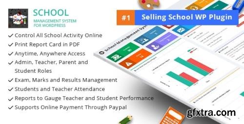 CodeCanyon - School Management System for Wordpress v71.0 - 11470032 - NULLED