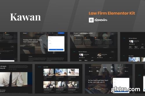 ThemeForest - Kawan v1.0.0 - Law Firm Elementor Template Kit - 30898638