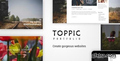 ThemeForest - TopPic v4.0.3 - Portfolio Photography Theme - 12735873