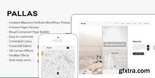 ThemeForest - Pallas v1.8.6 - Creative Multi-Purpose WordPress Theme - 10833842