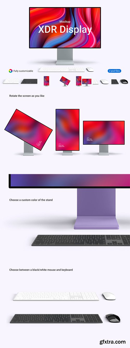 Apple Pro XDR Display Mockup