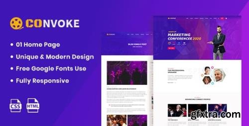 ThemeForest - Convoke v1.0 - Event & Conference HTML5 Template - 25587922