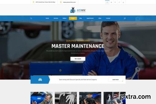 ThemeForest - Automov v1.0.0 - Car Repair & Services Elementor Template Kit - 30635896