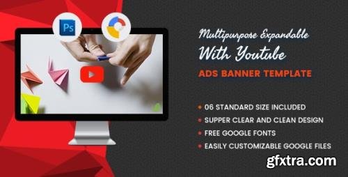 CodeCanyon - Multi Purpose Expandable With Youtube V1- Banner HTML5 GWD v1.0 - 17106326