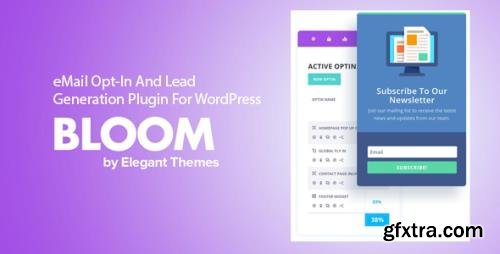 ElegantThemes - Bloom v1.3.11 - eMail Opt-In And Lead Generation Plugin For WordPress