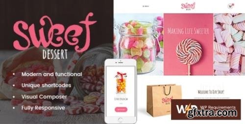 ThemeForest - Sweet Dessert v1.1.4 - Candy Shop & Cafe WordPress Theme - 19888037