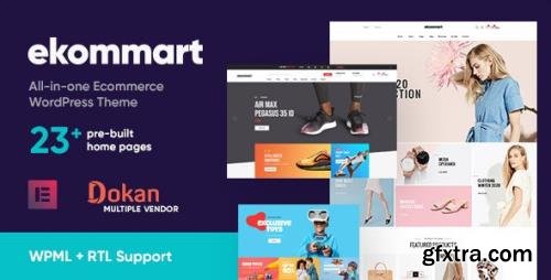 ThemeForest - ekommart v3.4.0 - All-in-one eCommerce WordPress Theme - 25893445