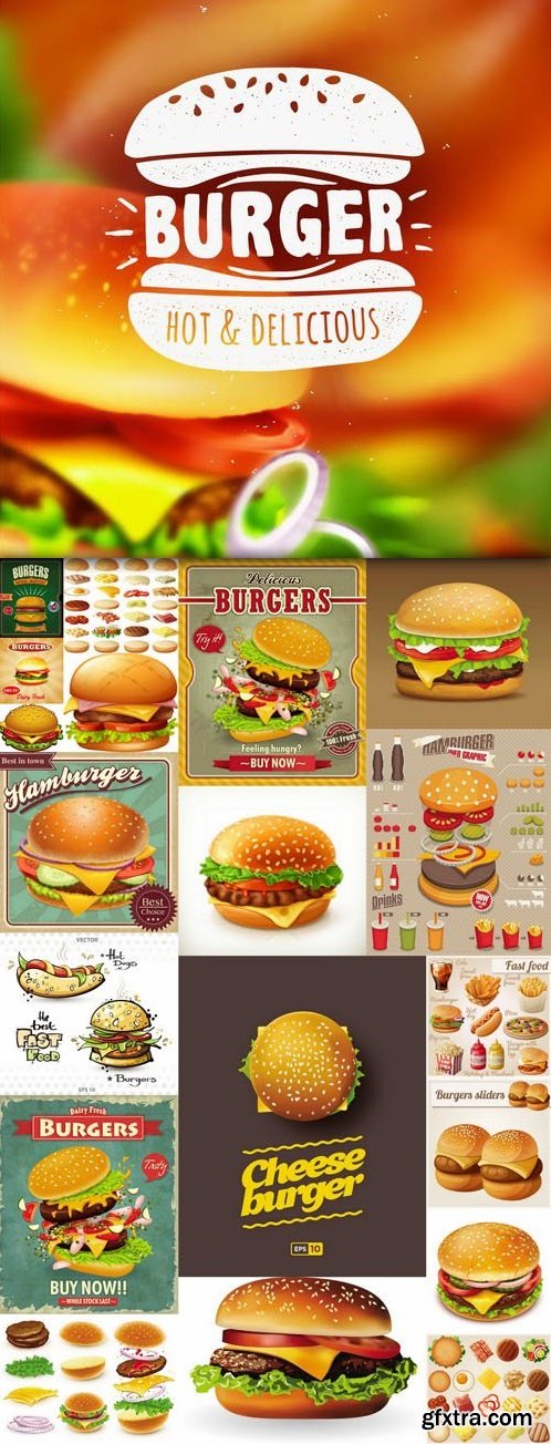 Burger Food Set