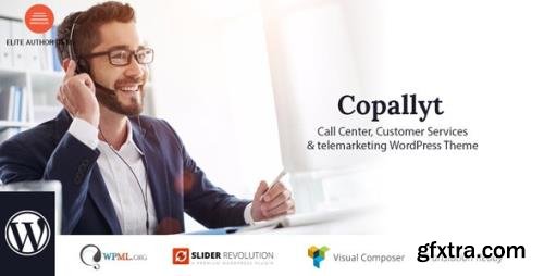 ThemeForest - Copallyt v3.6 - Call Center & Telemarketing WordPress Theme - 21062630