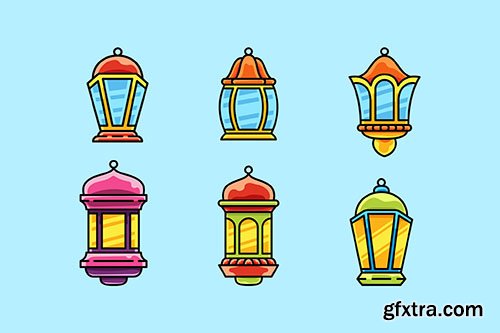 Ramadhan Lanterns Set