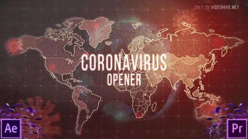 Videohive - Coronavirus Infection Opener