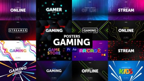 Videohive - Posters Gaming