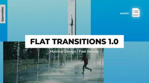 Videohive - Minimal Flat Transition I MOGRT