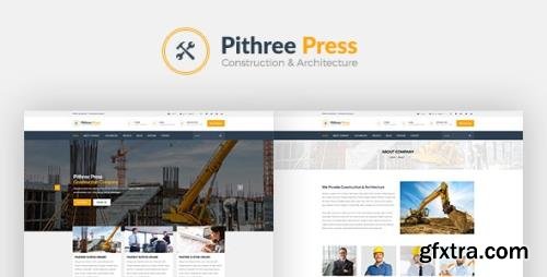 ThemeForest - Pithree v1.8 - Construction & Building WordPress Theme - 16467862