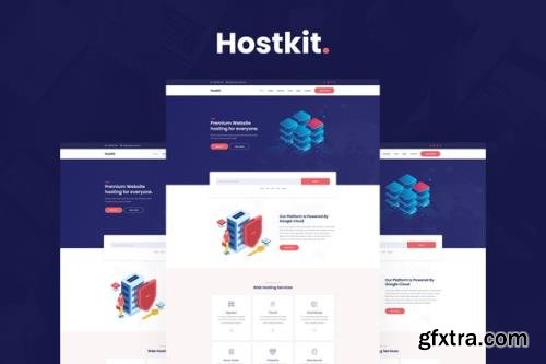 ThemeForest - Hostkit v1.0.0 - Hosting Services Elementor Template Kit (Update: 5 March 21) - 30248342