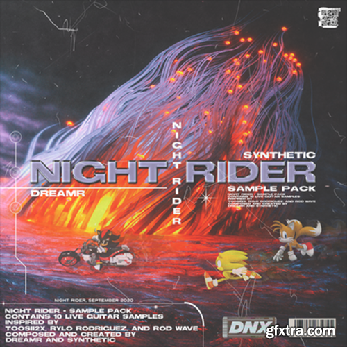 Synthetic x Dreamprod Night Rider Sample Pack (10) Guitar Samples