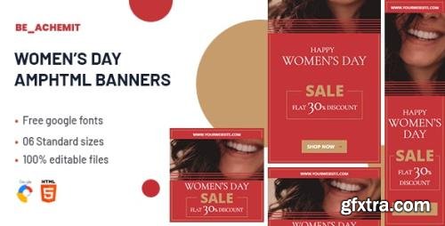 CodeCanyon - Women's Day Amphtml Banner - 30746116