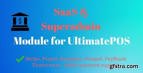 CodeCanyon - SaaS & Superadmin Module for UltimatePOS - Advance v2.5 - 22394431