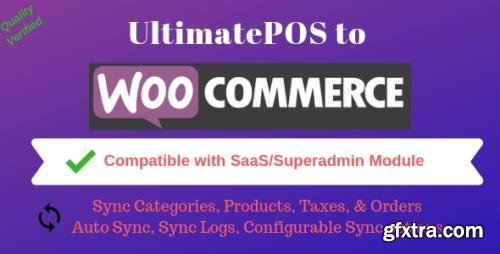 CodeCanyon - UltimatePOS to WooCommerce Addon (With SaaS compatible) v2.5 - 22874559