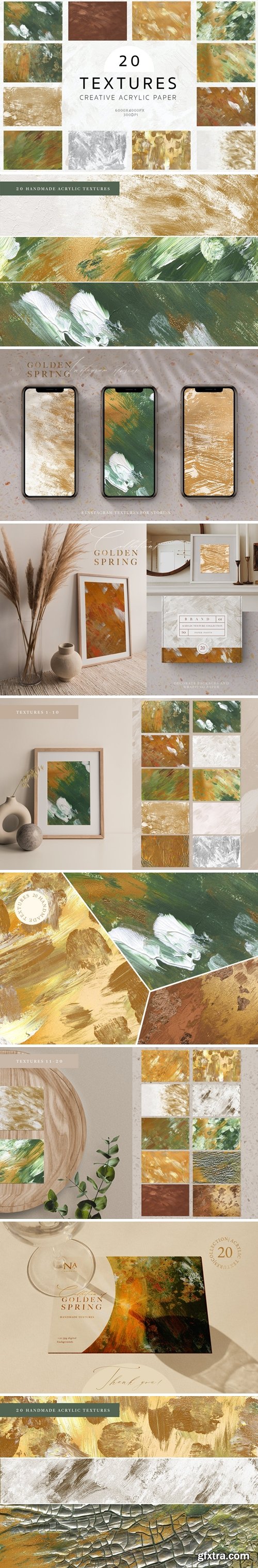 Creative Acrylic Textures