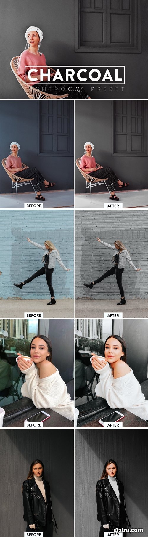 10 Charcoal Lightroom Presets