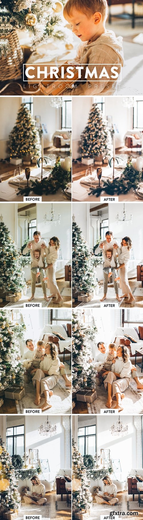 10 Christmas Lightroom Presets