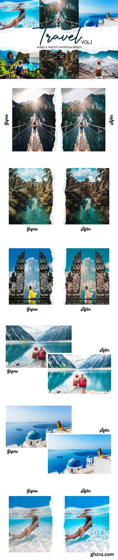 Travel Vol. 1 - 15 Premium Lightroom Presets