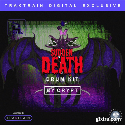 Cryptic x Traktrain Sudden Death Drum Kit