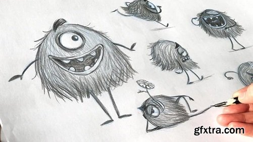 How to Start Drawing by Drawing Cartoon Monsters