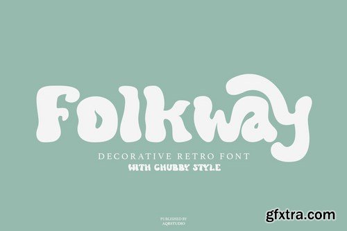 Folkway - Decorative Retro Font