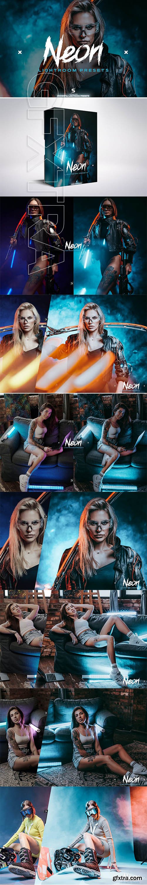 Neon Lightroom Presets