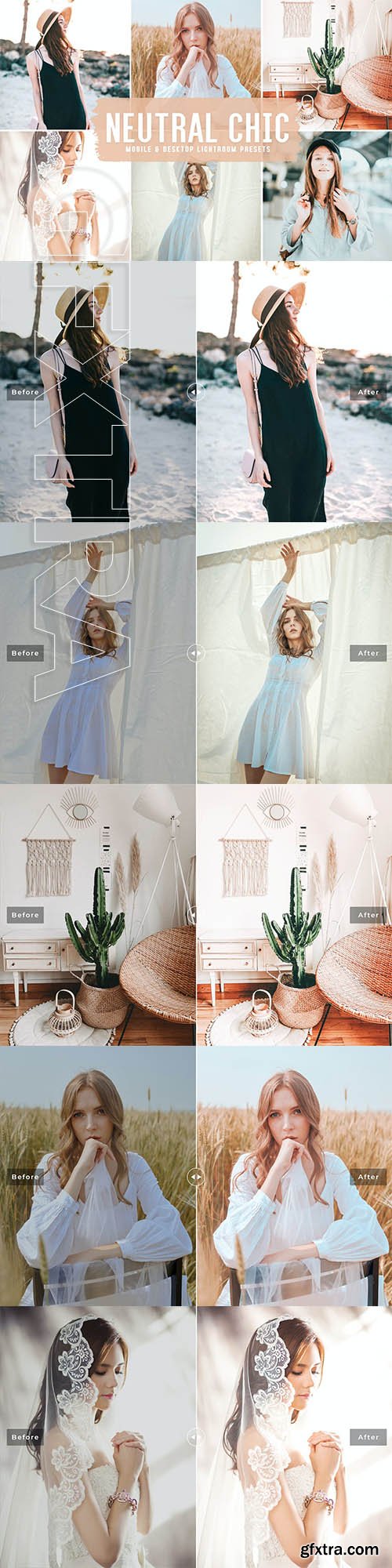 Neutral Chic Mobile & Desktop Lightroom Presets