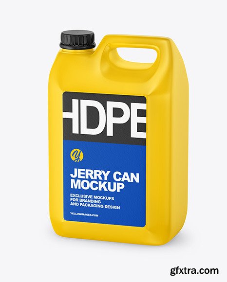 Plastic Jerrycan Mockup 76160