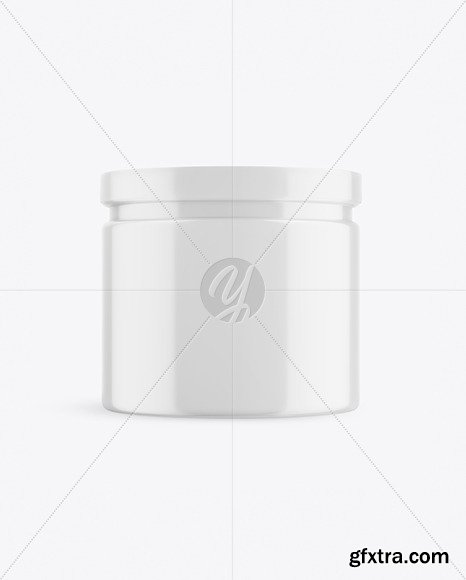 Glossy Jar Mockup 76258