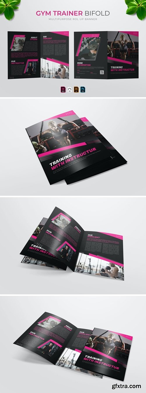 Gym Trainer | Bifold Brochure