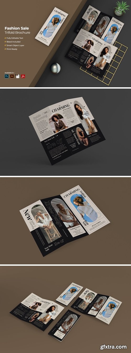 Fashion Sale Trifold Brochure