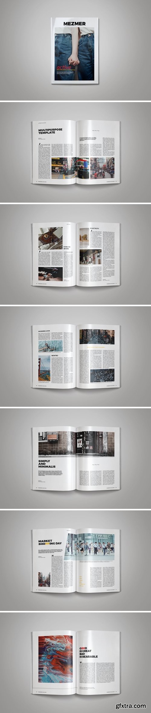 Magazine Template 001