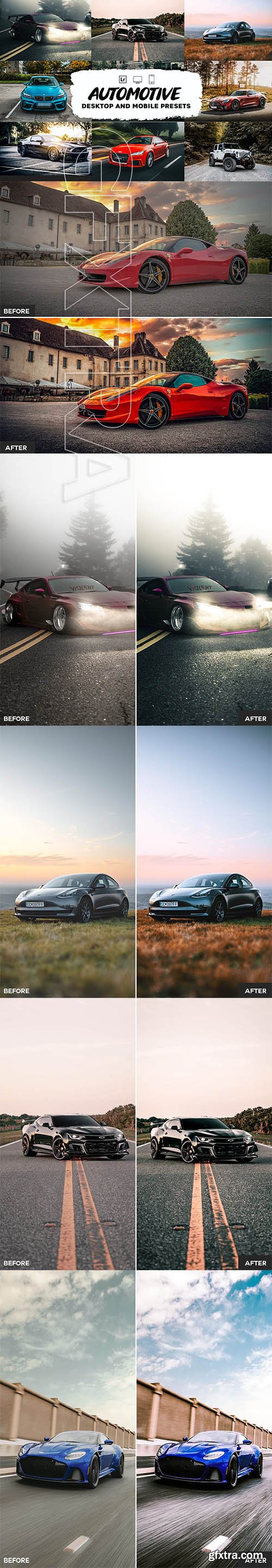 CreativeMarket - Automotive Lightroom Presets 5947175