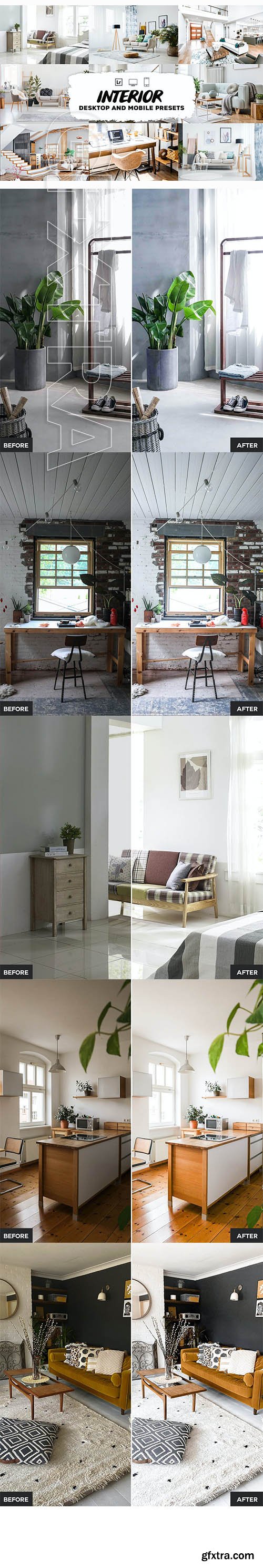 Interior Design Lightroom Presets