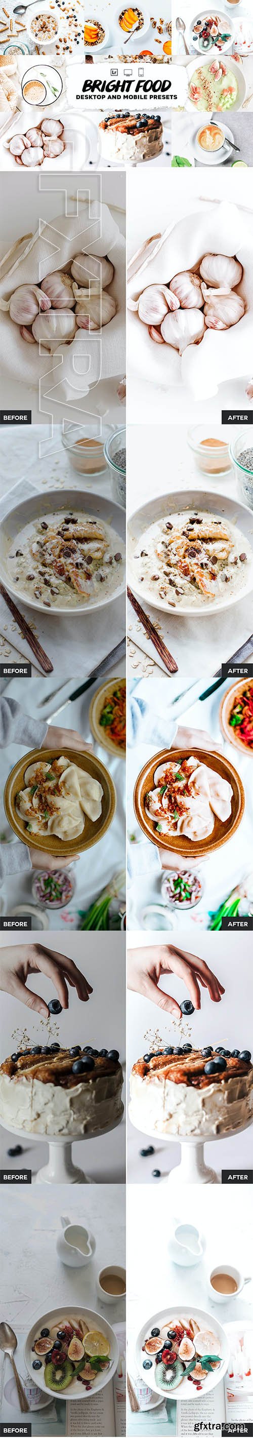 Bright Food Lightroom Presets