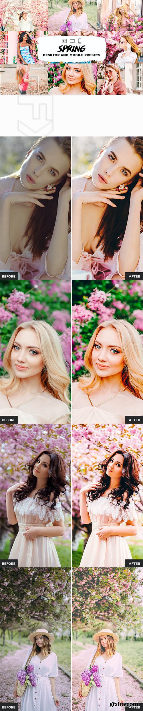 Spring Lightroom Presets