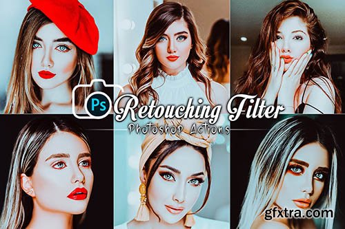 Retouching Filters Photoshop Actions