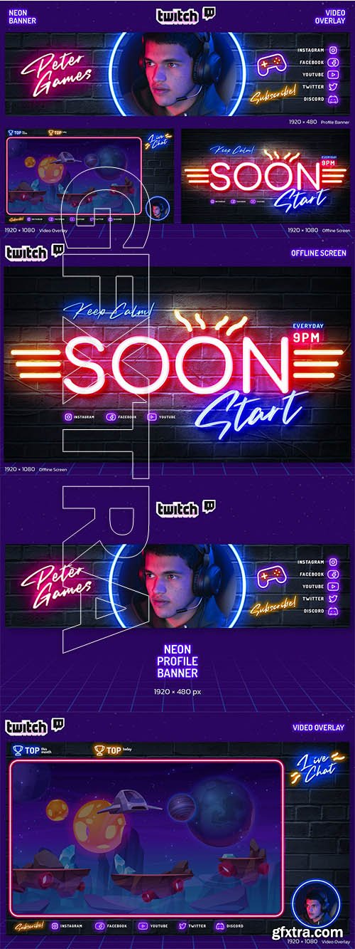 Neon Gaming Twitch