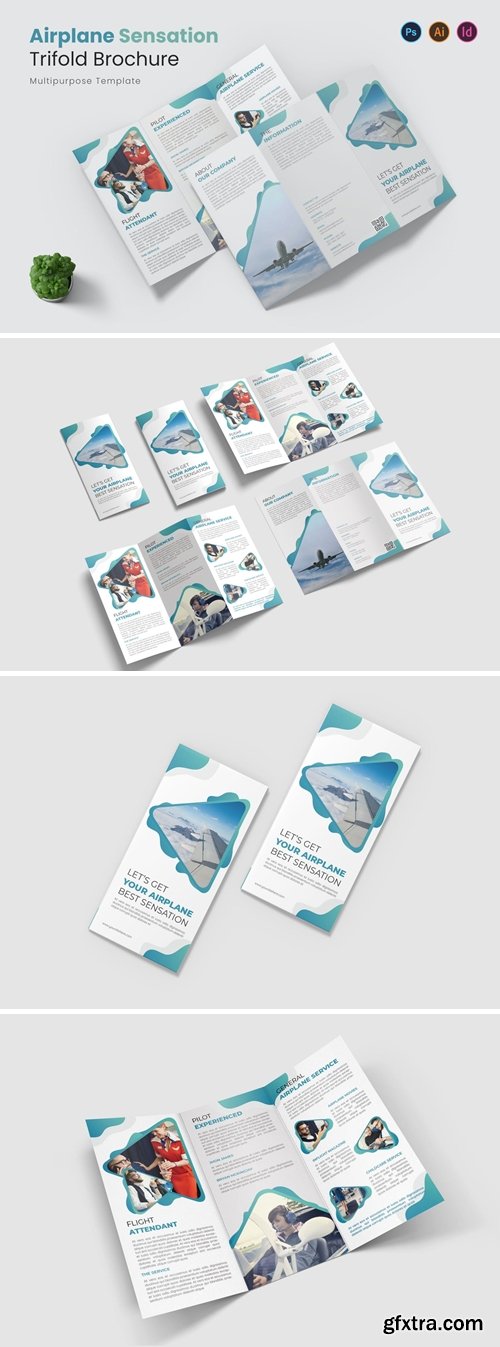 Airplane Sensation Trifold Brochure