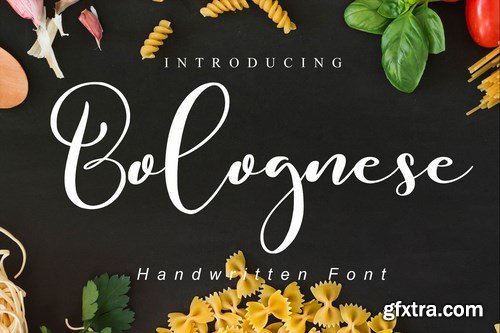 Bolognese Tasty Script Font