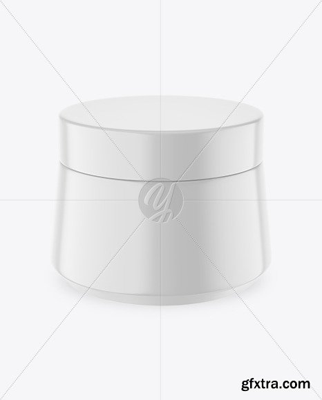 Plastic Cosmetic Jar Mockup 76440