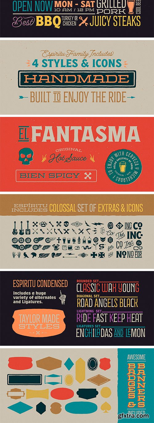 Espiritu Font Family