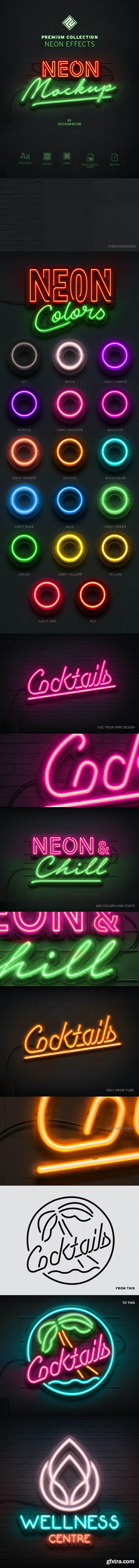 GraphicRiver - Neon Sign Effect - Premium Collection 30068206