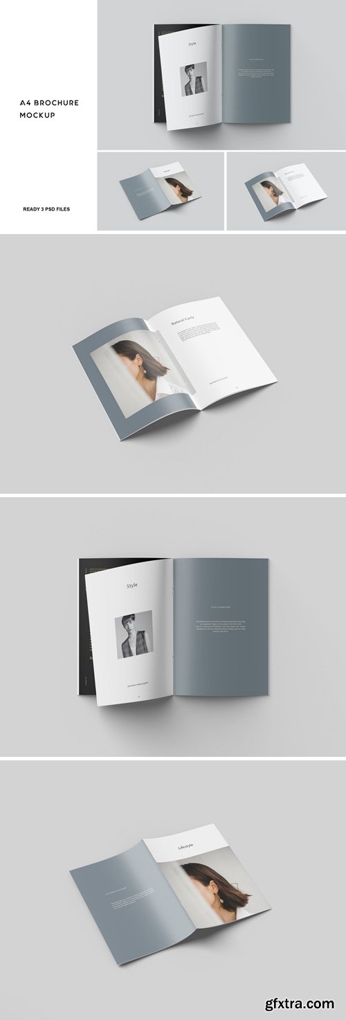 A4 Brochure Mockup